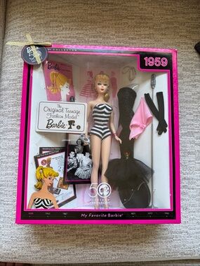 50th anniversary  1959 Barbie doll (2008)